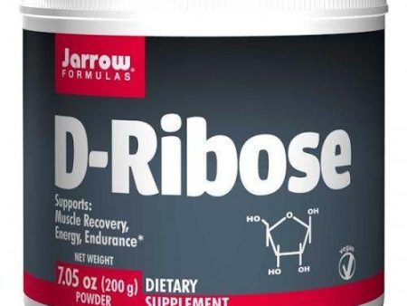 D-Ribose Powder, 200 g - Jarrow Formulas on Sale