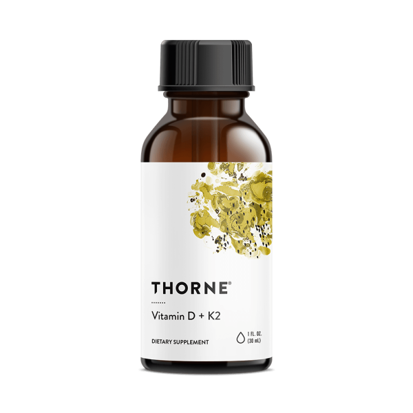 Vitamin D+K2 (D3 K2) (1oz - 30ml) - Thorne Research For Cheap