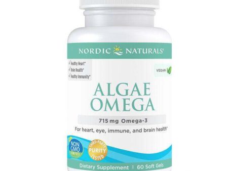 Algae Omega (Vegan) 60 Soft Gels - Nordic Naturals Hot on Sale