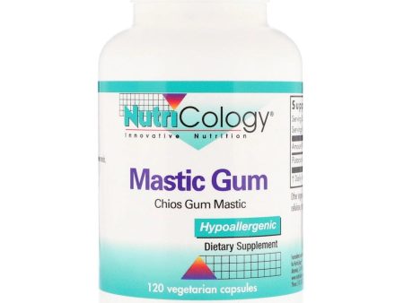 Mastica Mastic Gum, 120 Capsules - Nutricology   Allergy Research Group on Sale