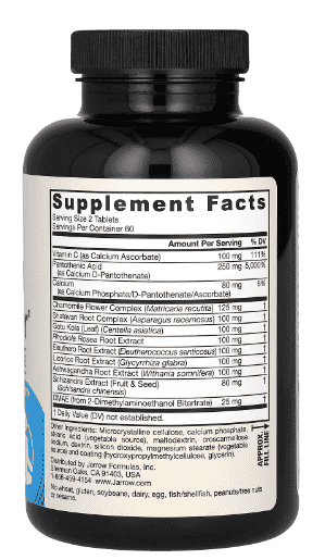 Adrenal Optimizer - 120 Tablets - Jarrow Formulas Fashion