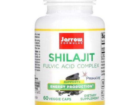 Shilajit Fulvic Acid Complex 250mg, 60 Capsules - Jarrow Formulas Online