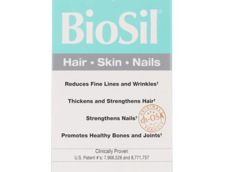 BioSil, ch-OSA (Hair, Skin & Nails) 60 Vegetarian Capsules - Natural Factors Fashion