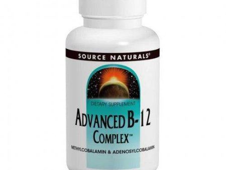 Advanced B-12   B12 Complex, 5 mg, 60 Lozenges - Source Naturals Sale