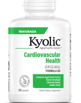 Aged Garlic Extract, Cardiovascular, Formula 100, 300 Capsules - Kyolic Cheap