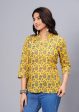 Women Elegant Printed Cotton Top - Rasiya Online