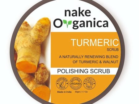 Nake Organica Turmeric Polishing Scrub Online