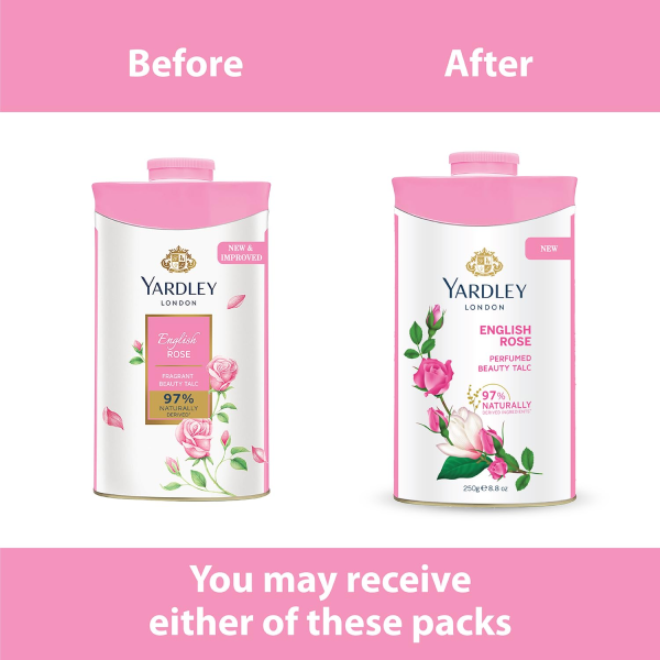 Yardley London English Rose Perfumed Talc Powder For Women Fashion