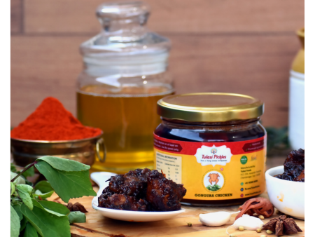 Tulasi Pickles Gongura Chicken Bonless Pickle on Sale