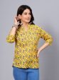 Women Elegant Printed Cotton Top - Rasiya Online