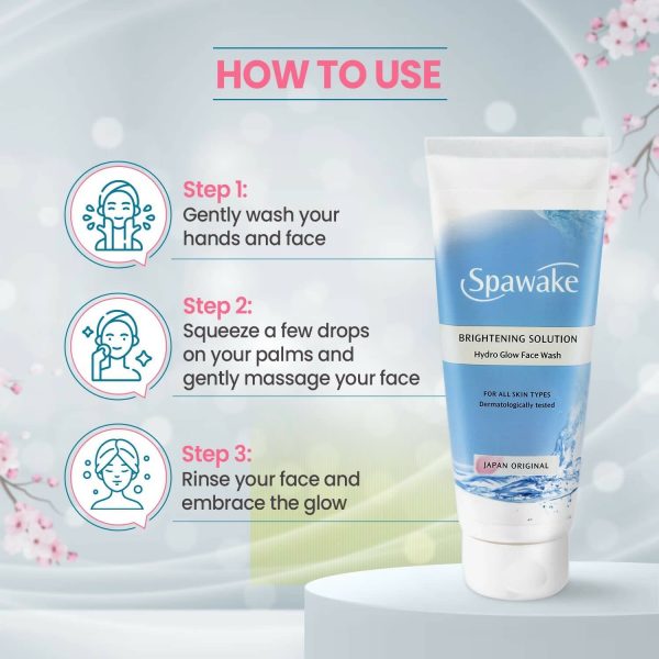 Spawake Brightening Solution Hydro Glow Face Wash For Discount