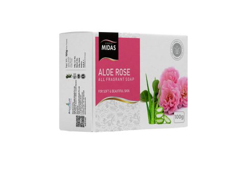 Vedic Midas Aloe Vera Rose Soap Hot on Sale