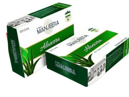 Manjeera Aloe Vera Hand Made Soap For Cheap