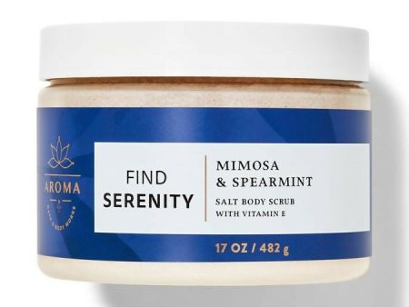 Bath & Body Works Mimosa Spearmint Salt Body Scrub Fashion